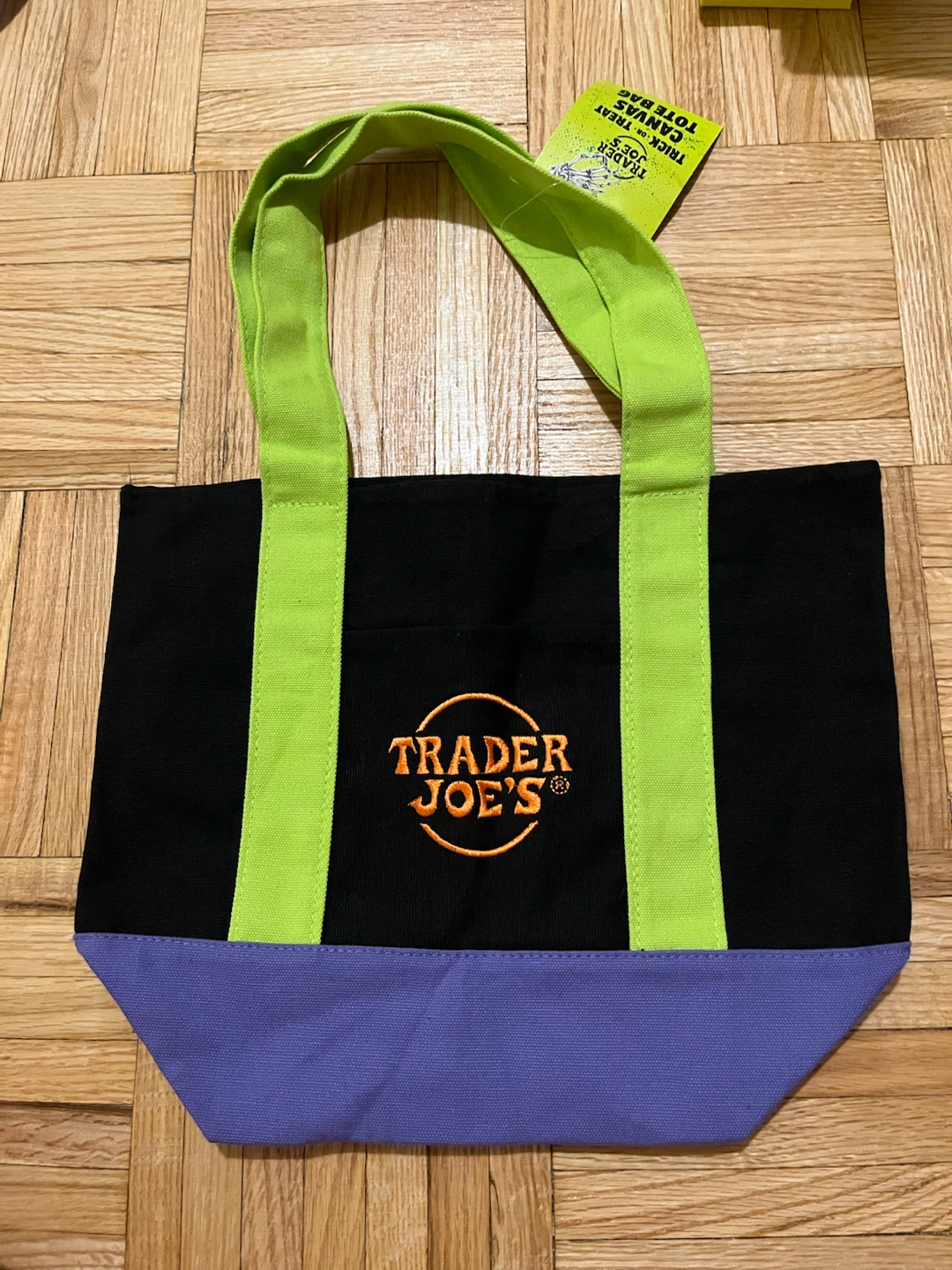 NEW Trader Joe’s Halloween Canvas Tote Bag