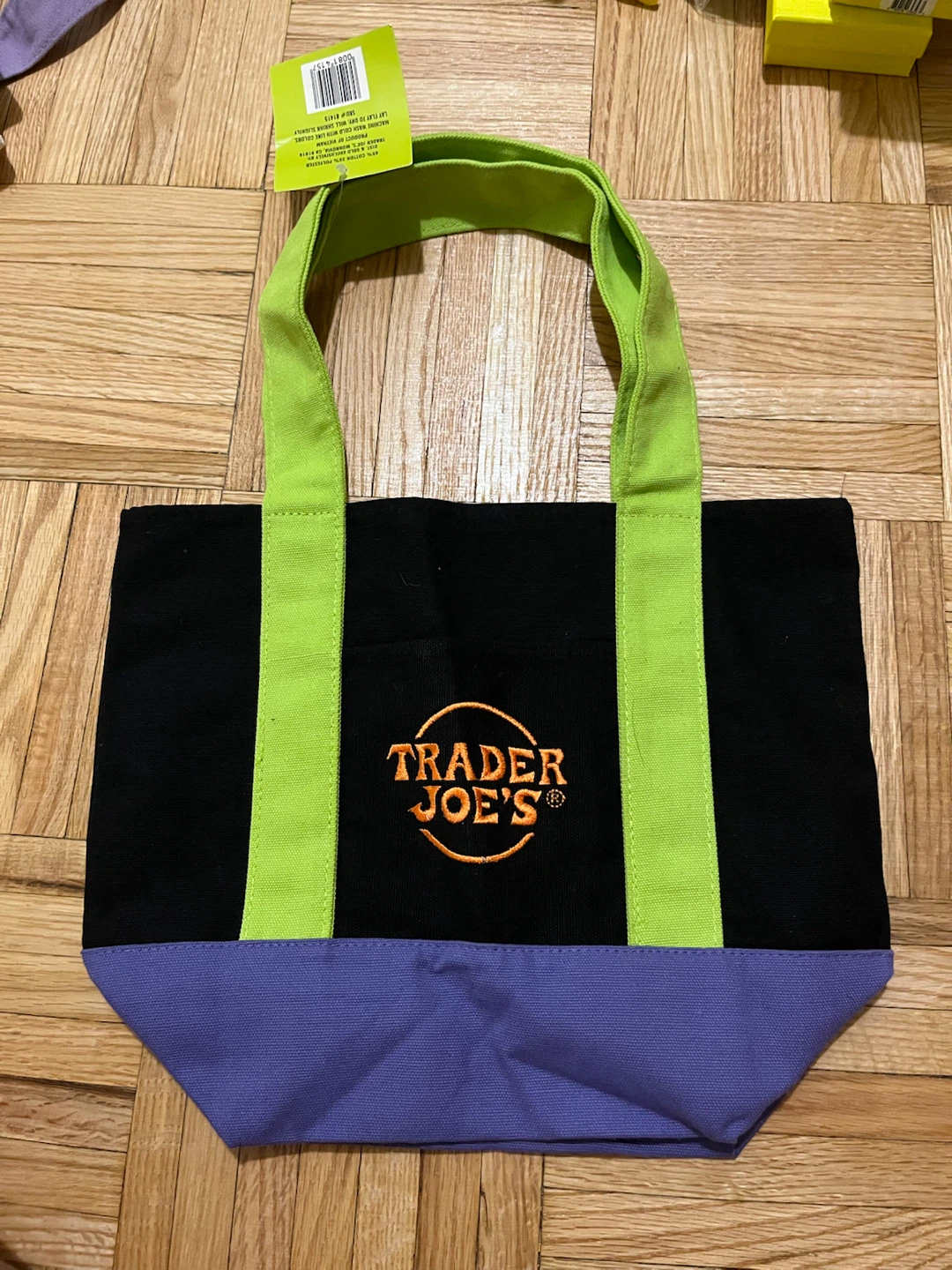 NEW Trader Joe’s Halloween Canvas Tote Bag - photo 2