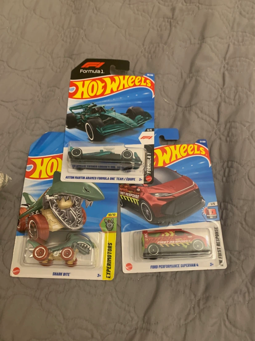 Hot Wheels cars