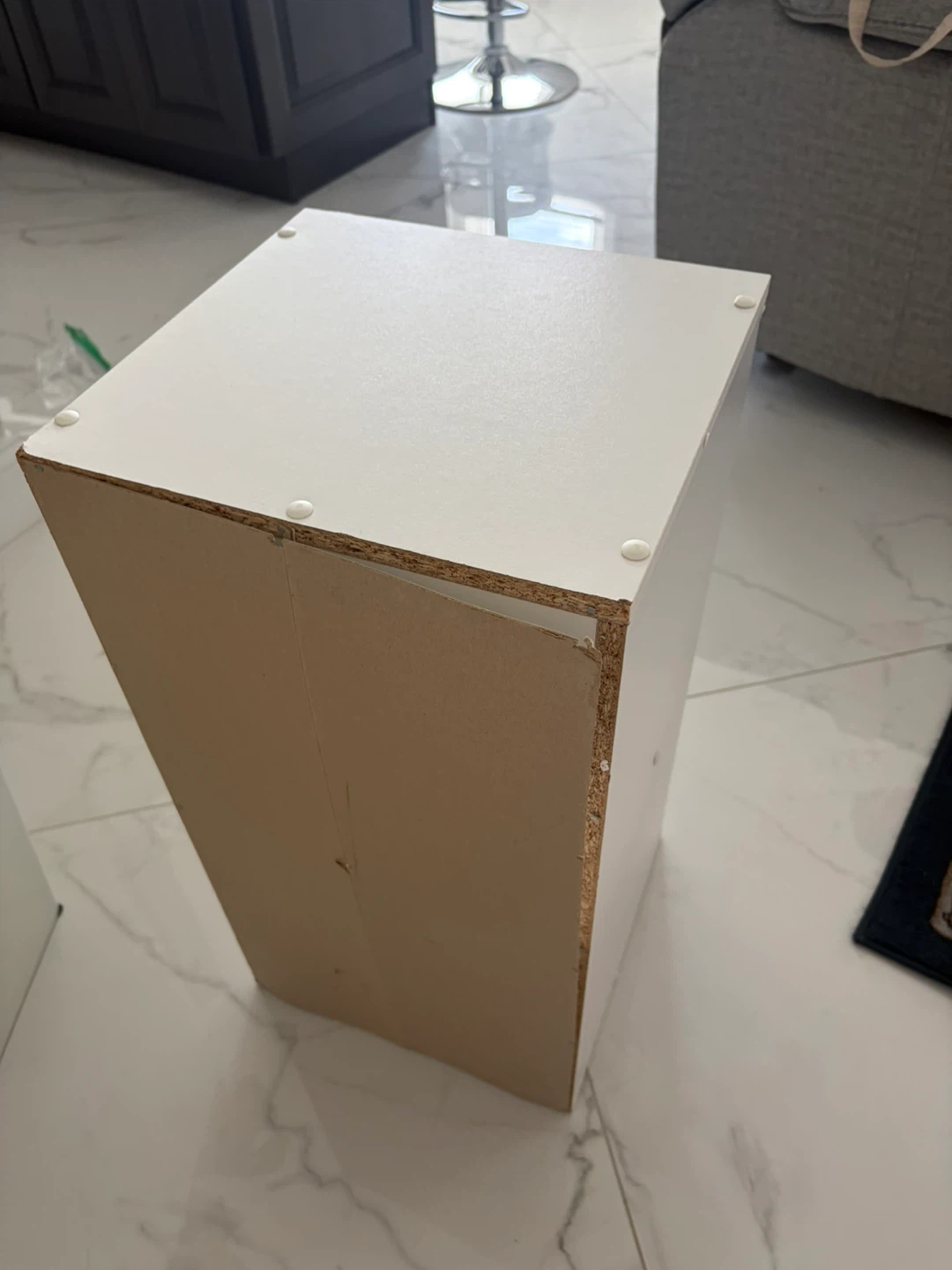 White 2-Tier Storage Shelf - photo 4
