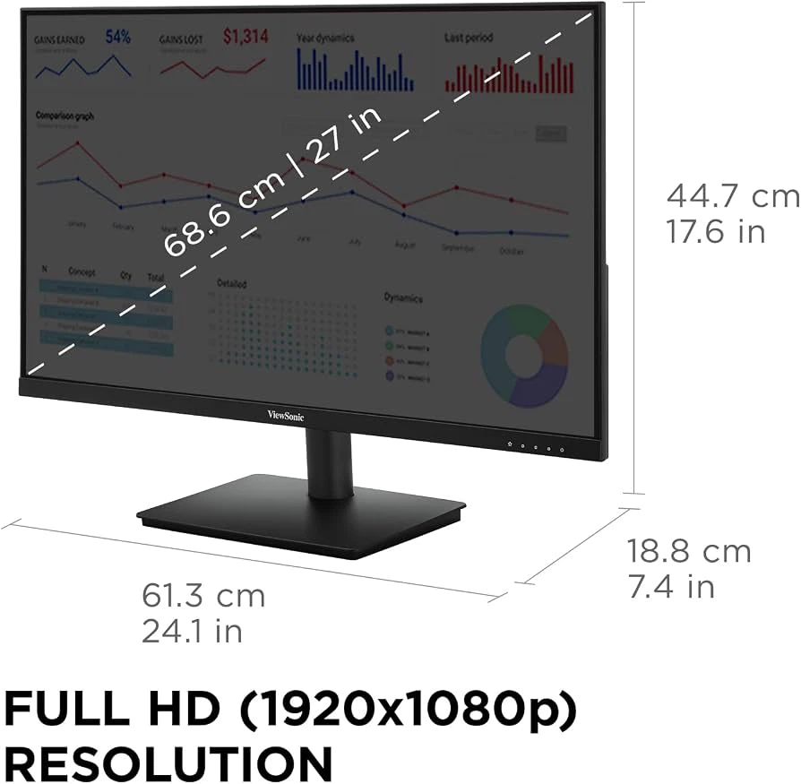 ViewSonic 27-inch Full HD Monitor - photo 2
