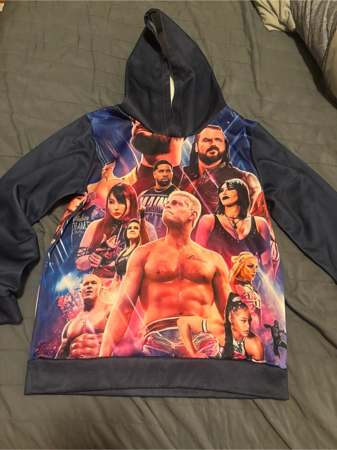 WWE Superstars Graphic Hoodie