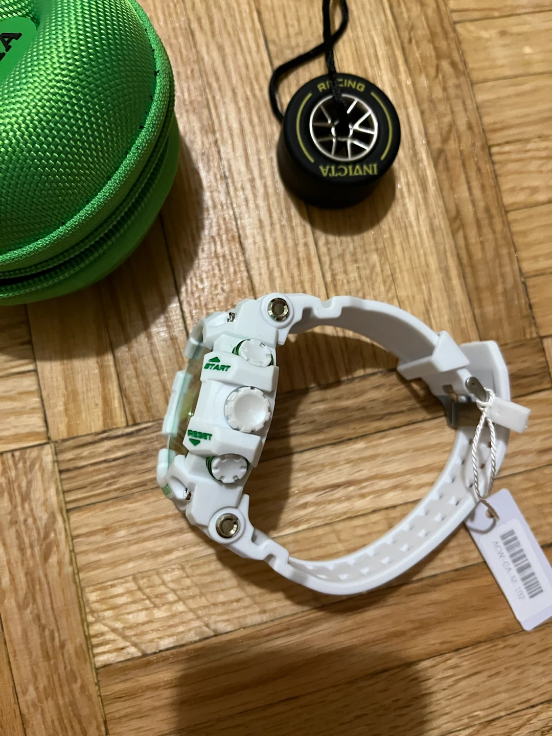 Invicta Activa White & Green Digital Sport Watch – New - photo 3