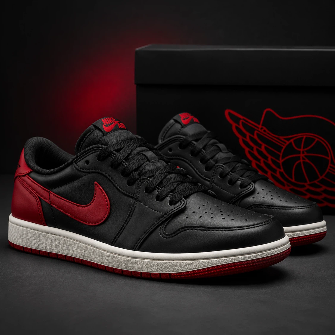 New Air Jordan 1 Retro Low OG Banned – Men’s 8.5