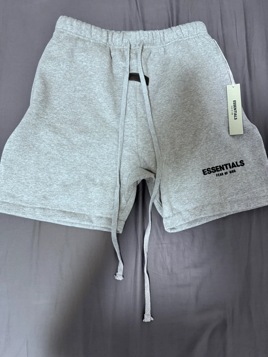 Dark Oatmeal Essentials FEAR OF GOD Short - Size M