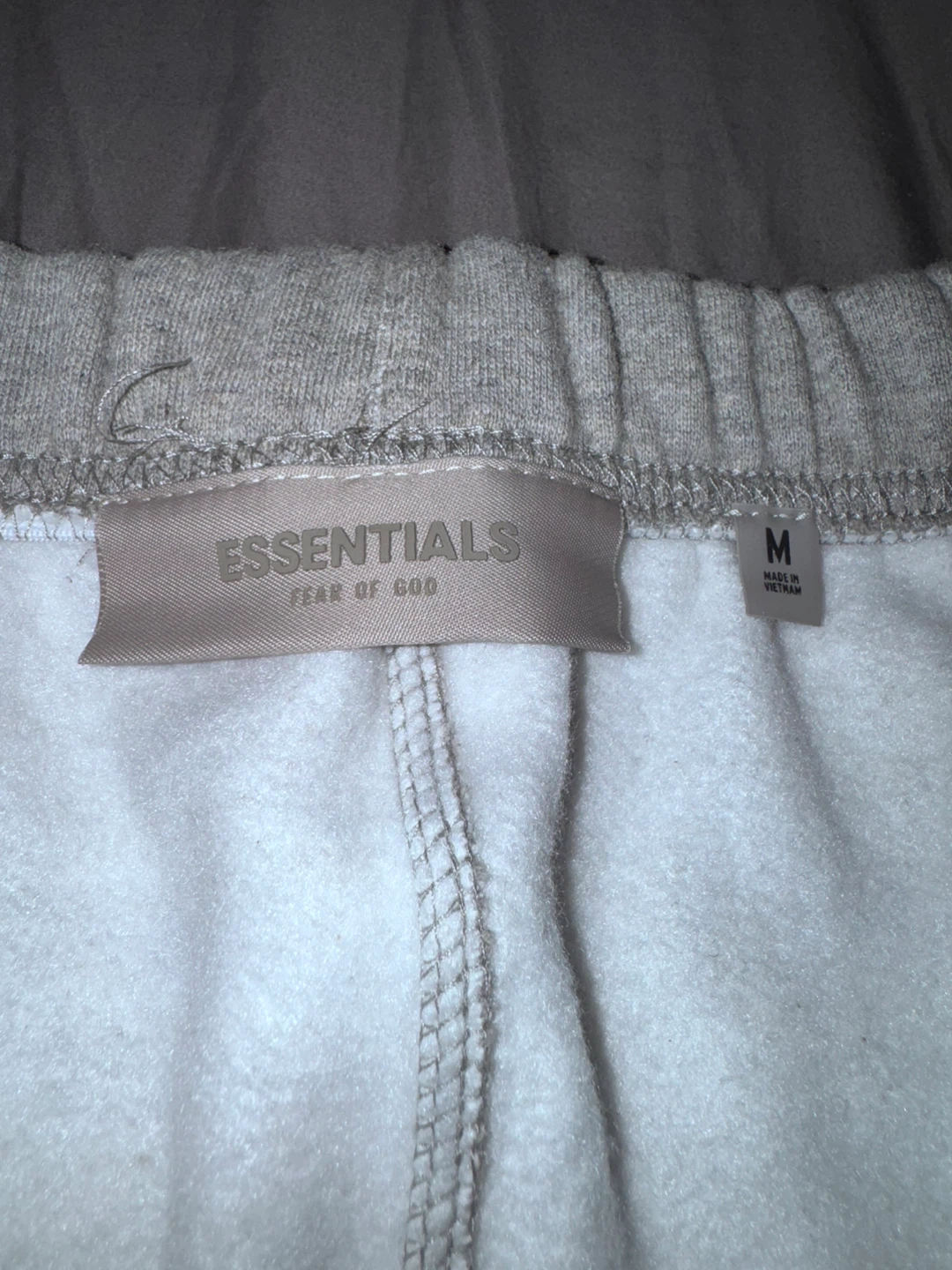 Dark Oatmeal Essentials FEAR OF GOD Short - Size M - photo 4
