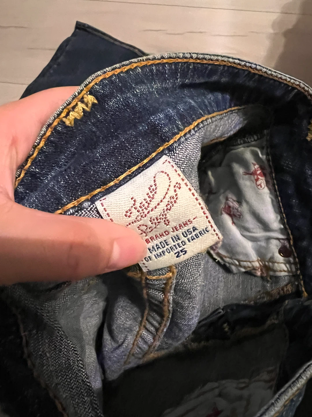 New with Tags True Religion Becky Big T Jeans - photo 2