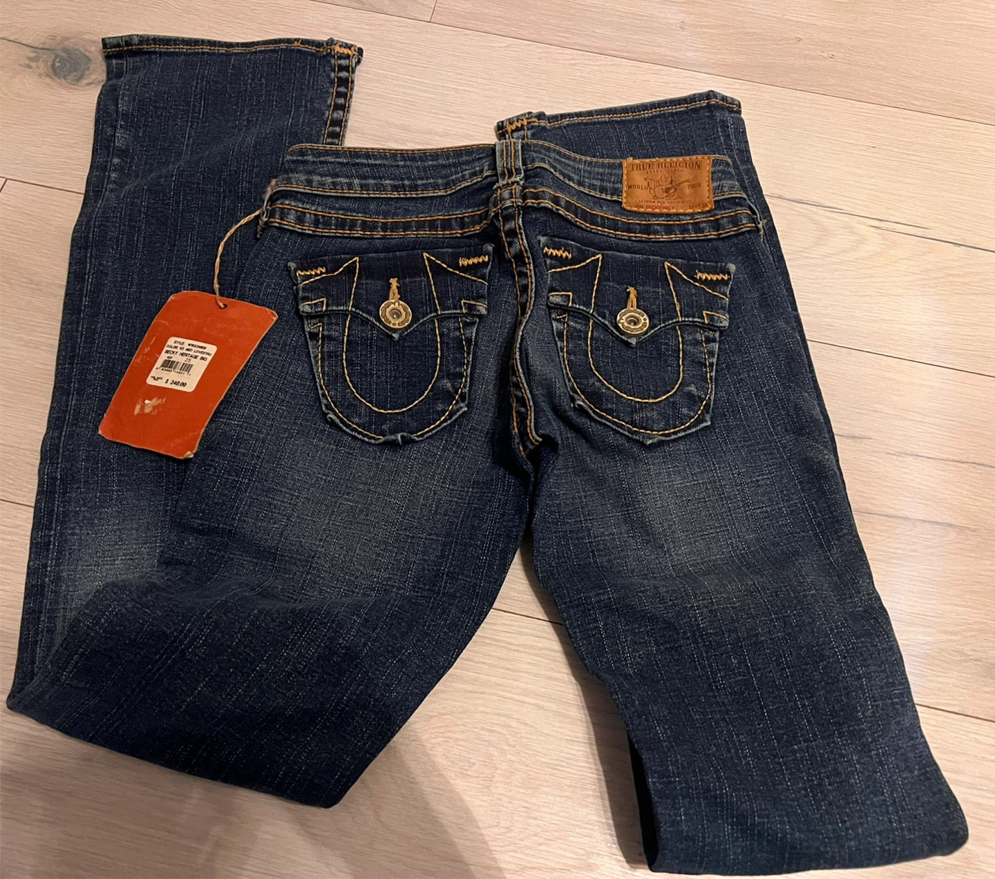 New with Tags True Religion Becky Big T Jeans