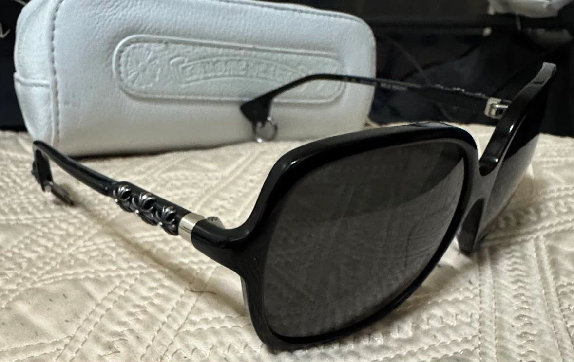 Vintage Chrome Hearts Milk Mask Sunglasses - photo 3