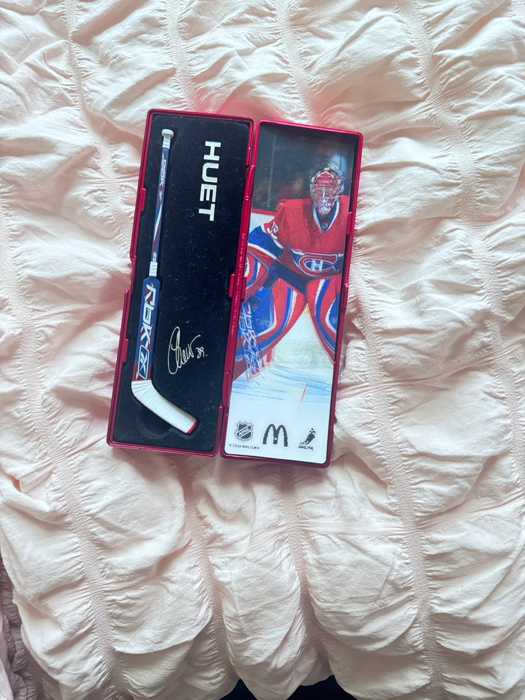 2008 McDonald's NHL Collectible Mini Hockey Stick - Huet - photo 2