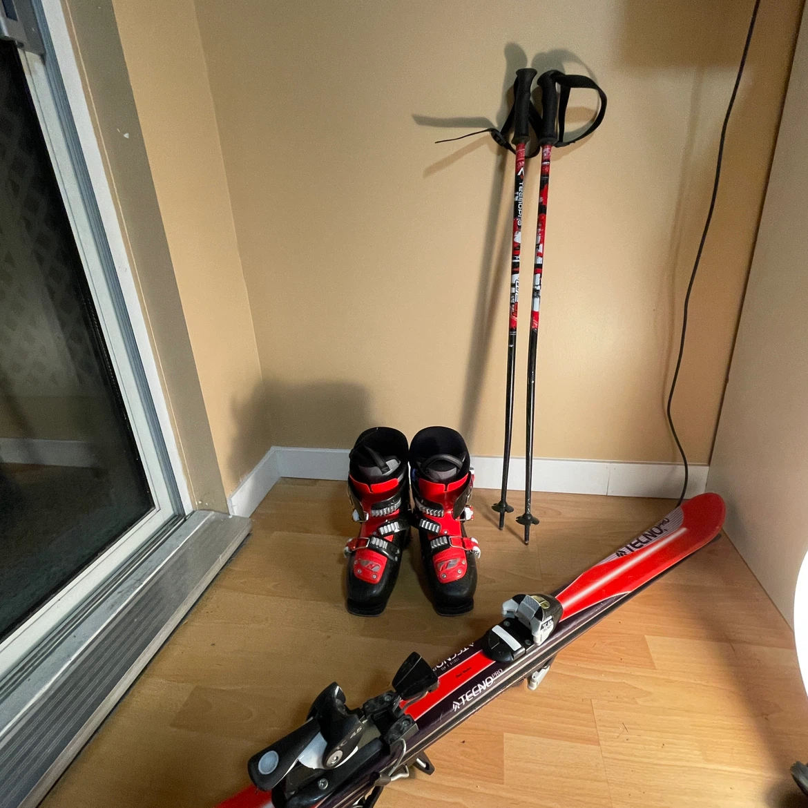 Tecno Pro Skis, Boots, and Poles Set - photo 4