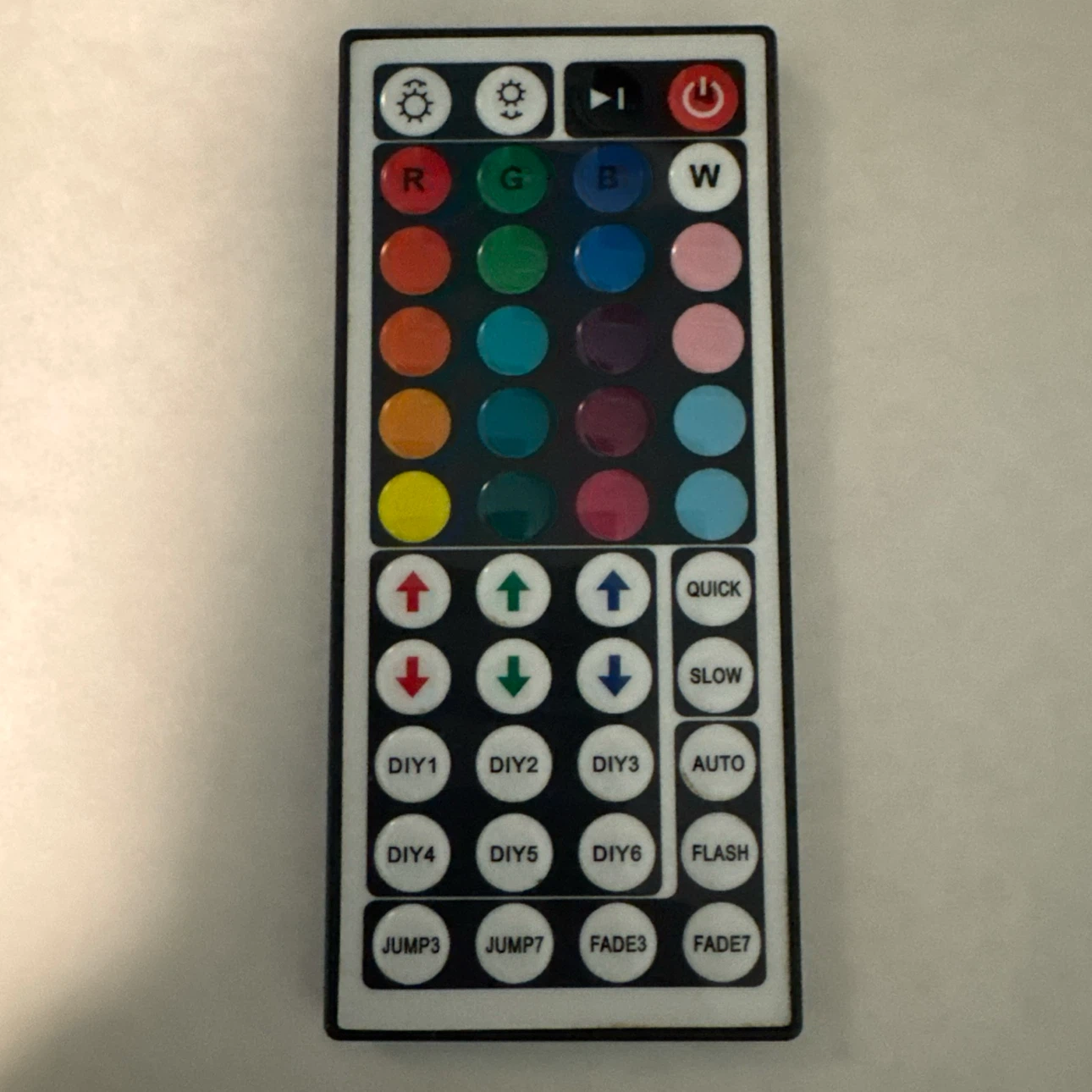 LED Light Strip Infrared Remote Control