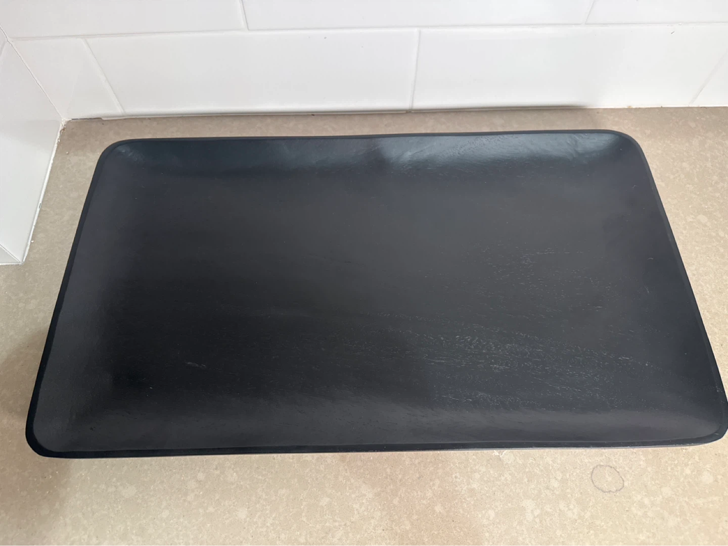 West Elm Large Espresso Serving Tray - photo 2