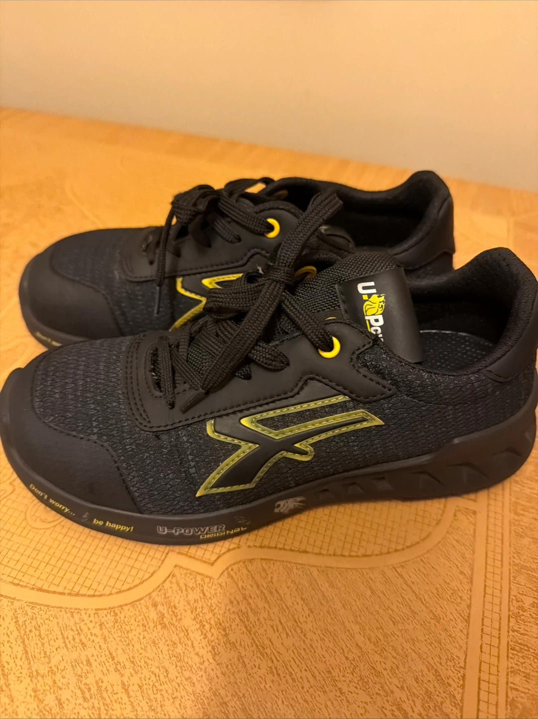 U-Power Black and Yellow Safety Shoes - photo 2