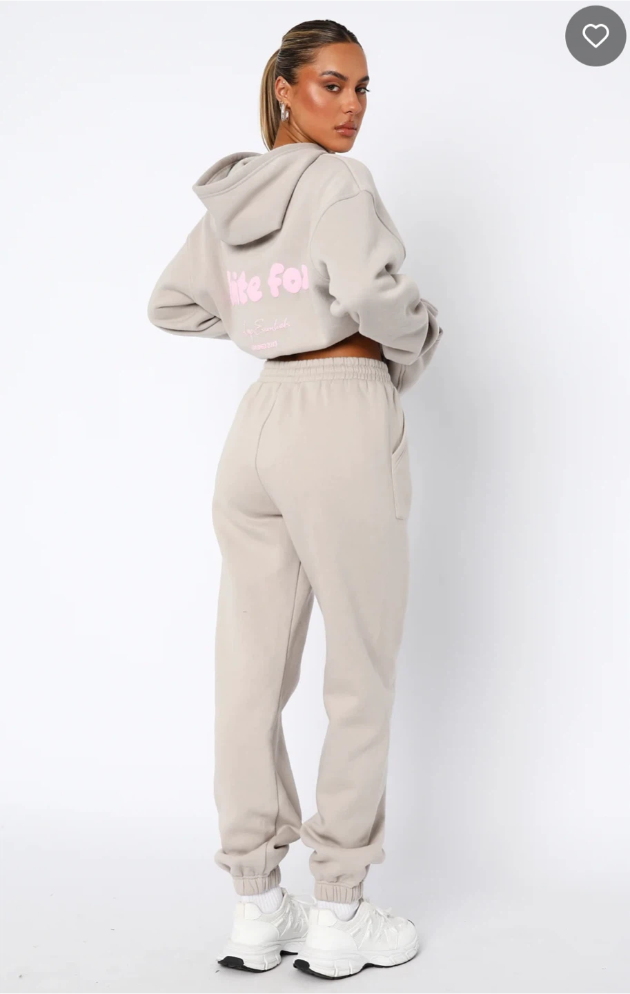 White Fox Era 8 Sweatpants Mooncake - photo 2