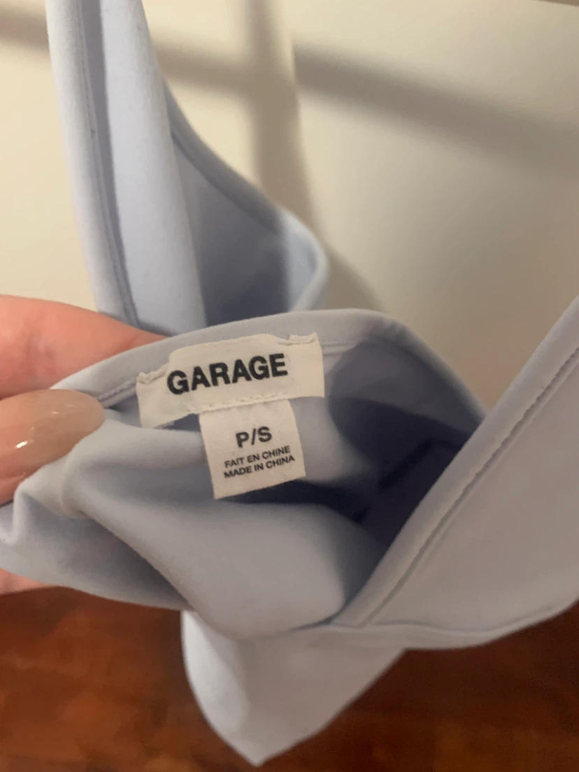 Garage Light Blue Halter Top - photo 2