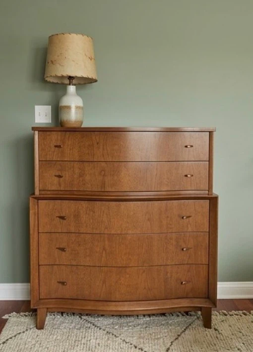 Vintage Wooden Dresser