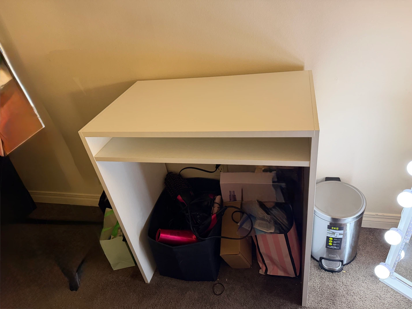 White Vanity Table
