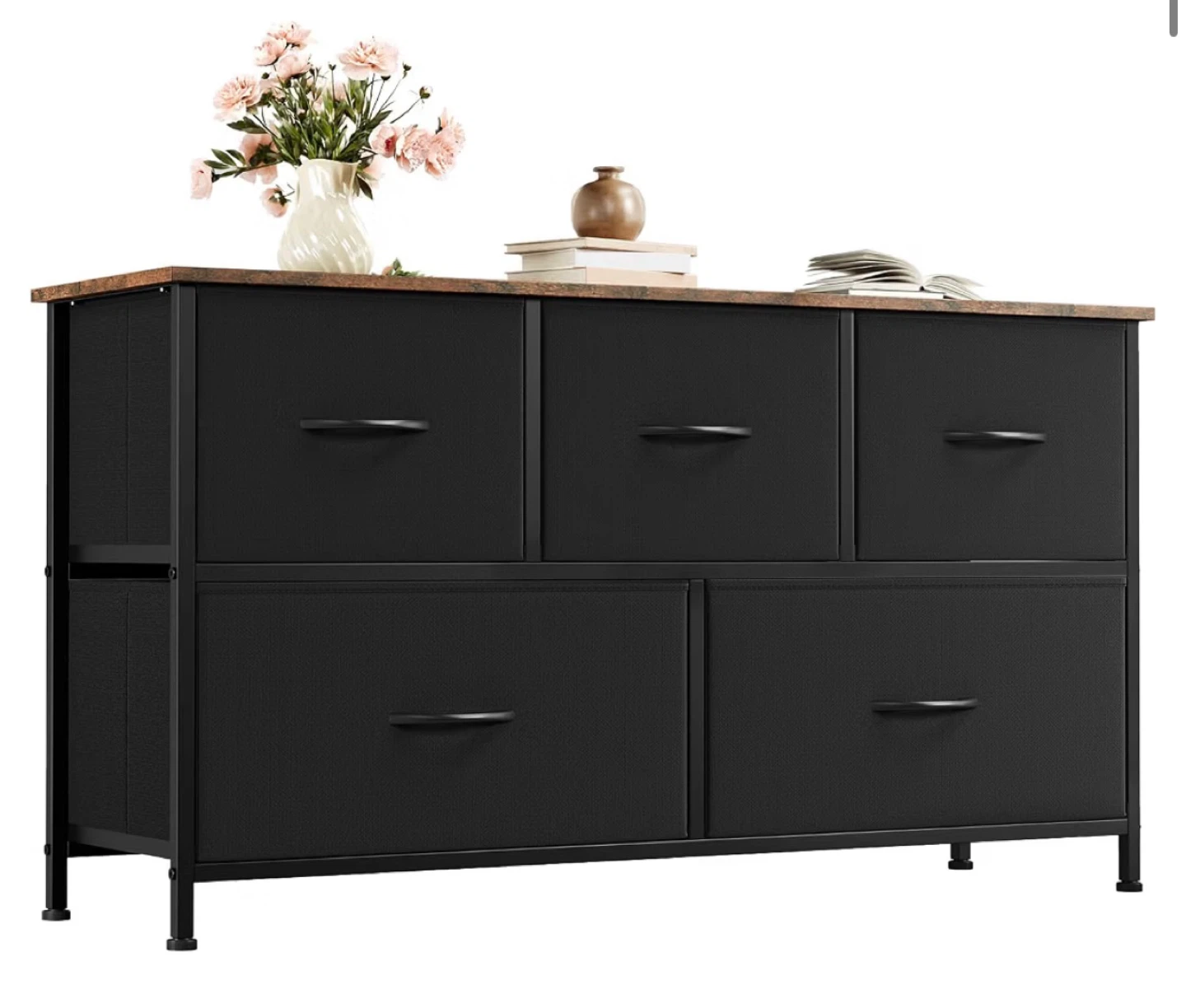 5-Drawer Fabric Storage Tower