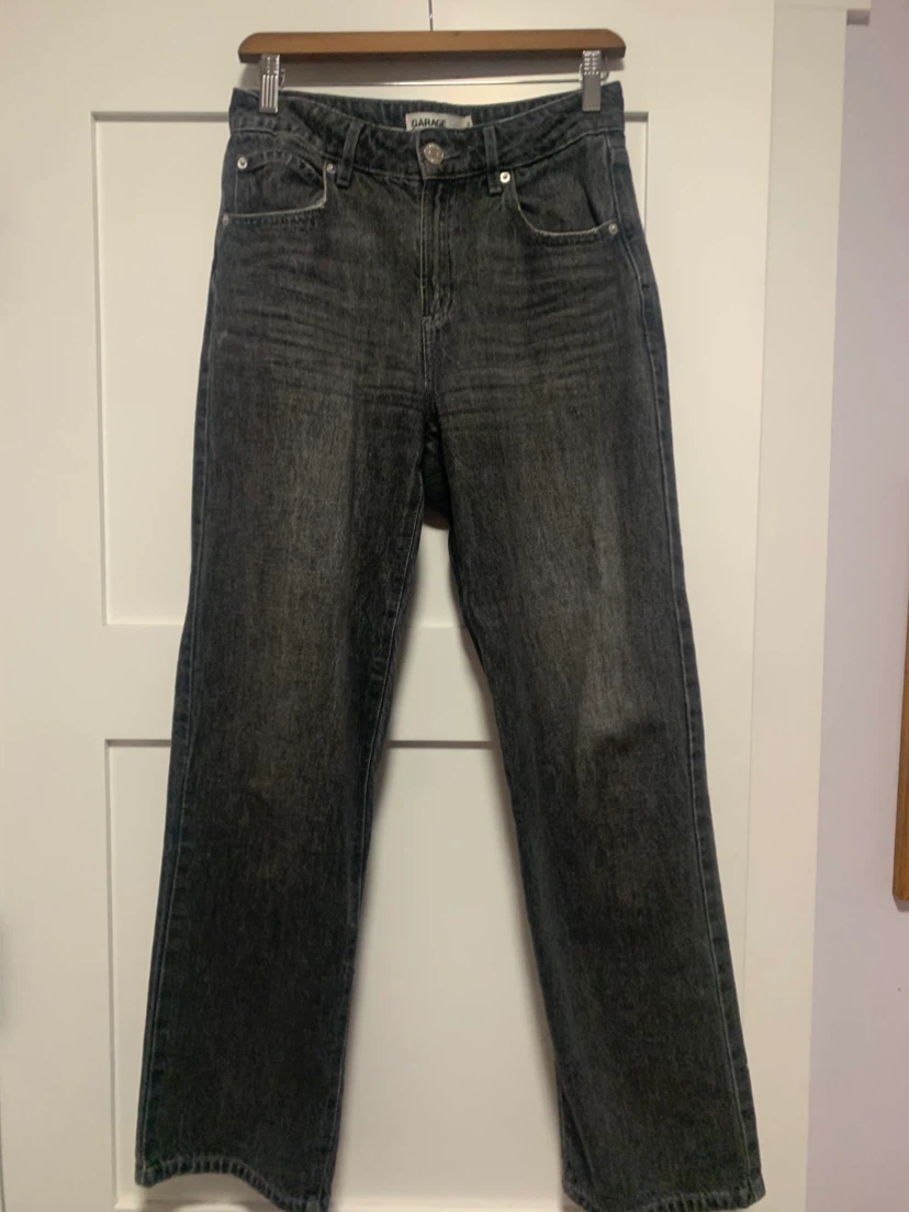 Garage Grey Slouchy Jeans Size 0