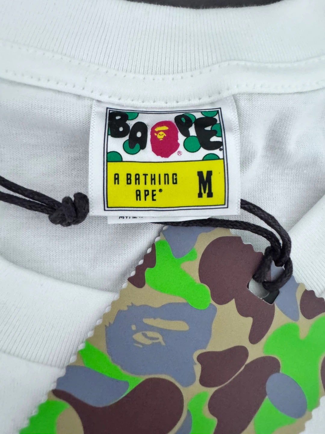 Bape Katakana Ape Head Tee (WHITE) - photo 3