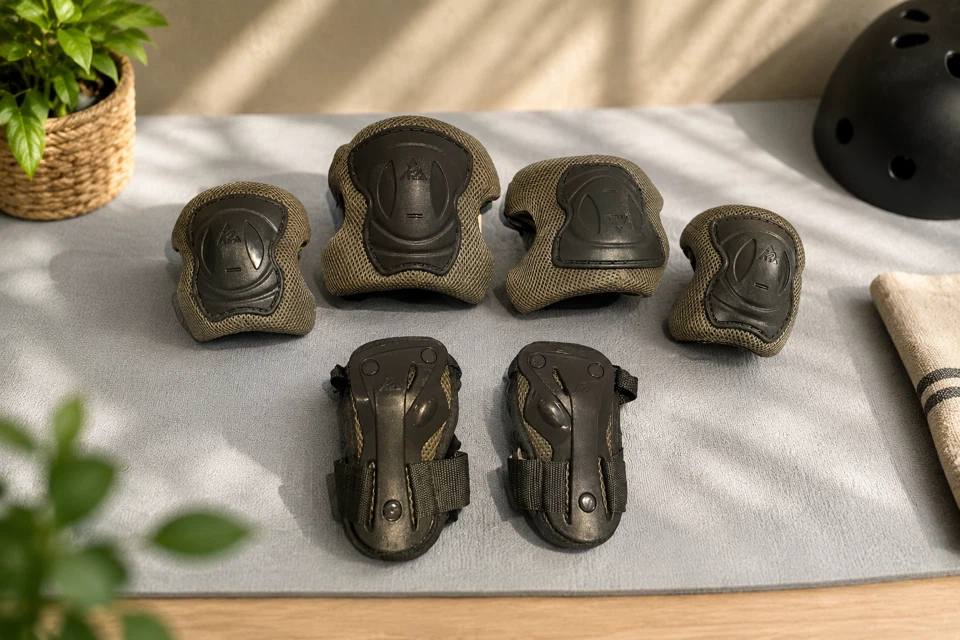 K2 Adult Protective Gear Set – (Knee, Elbow & Wrist Guards)