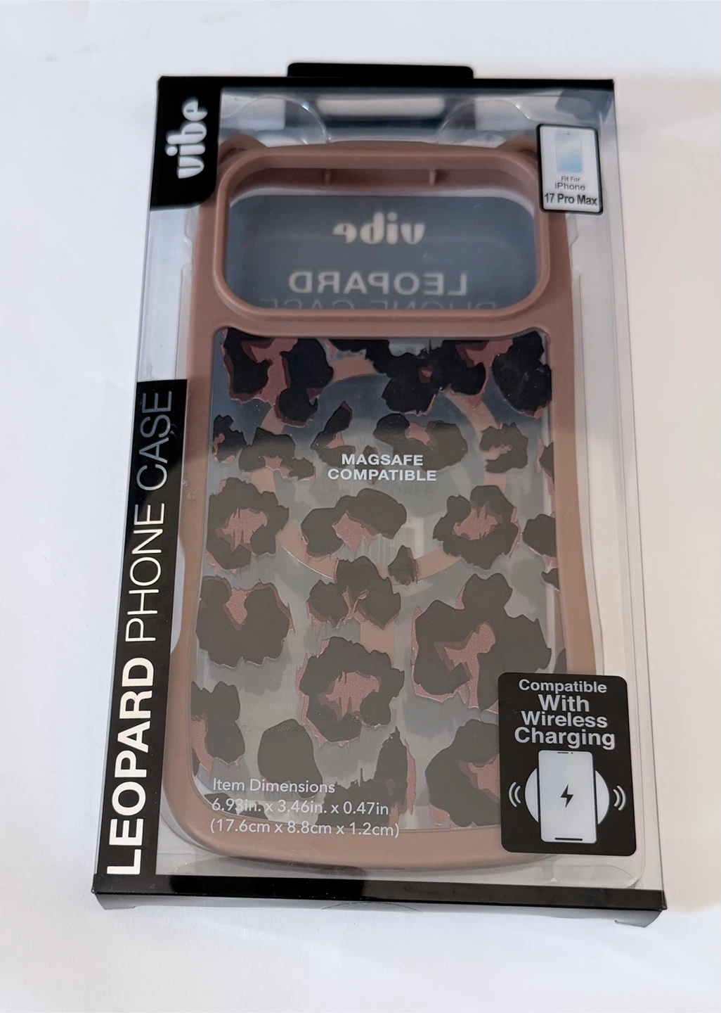 Vibe Leopard Print iPhone 17 Pro Max Case