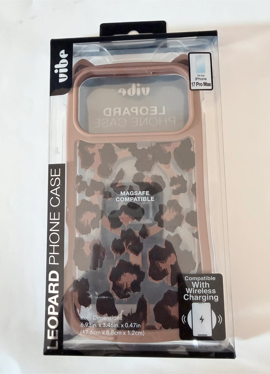 Vibe Leopard Print iPhone 17 Pro Max Case - photo 2