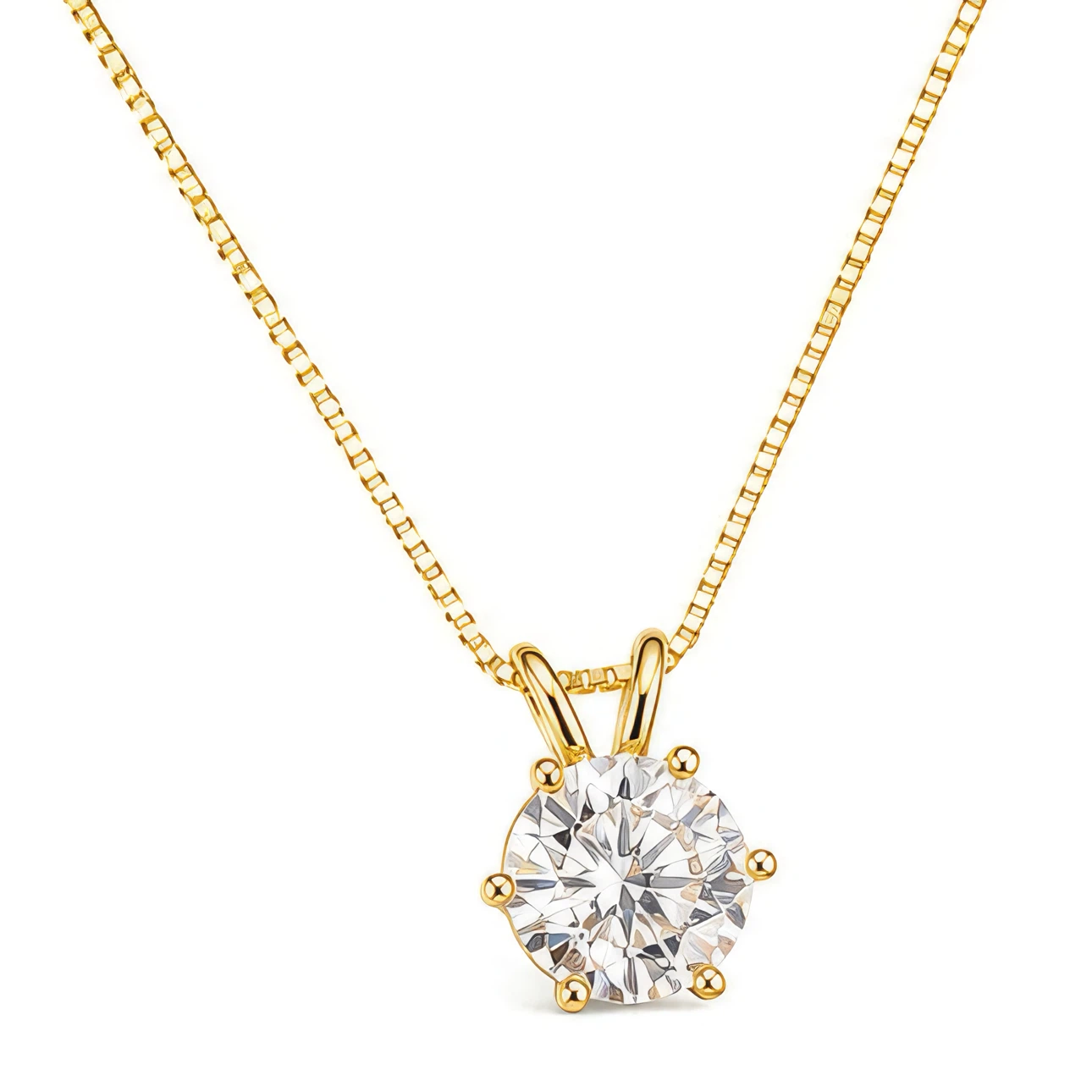 Women’s Gold Plated Necklace 925 Sterling Silver
