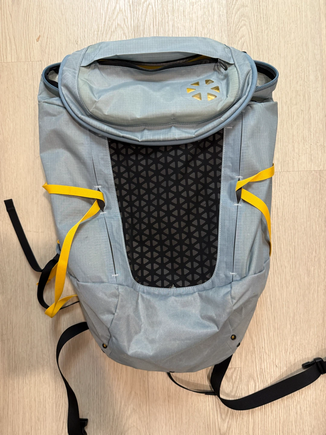 Boreas Backpack 35L Waterproof Grey and Yellow