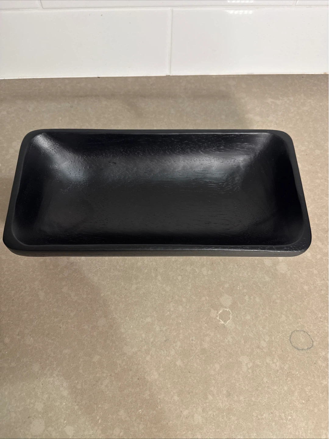 Ebony Bowls. West Elm Espresso Serving. - photo 2