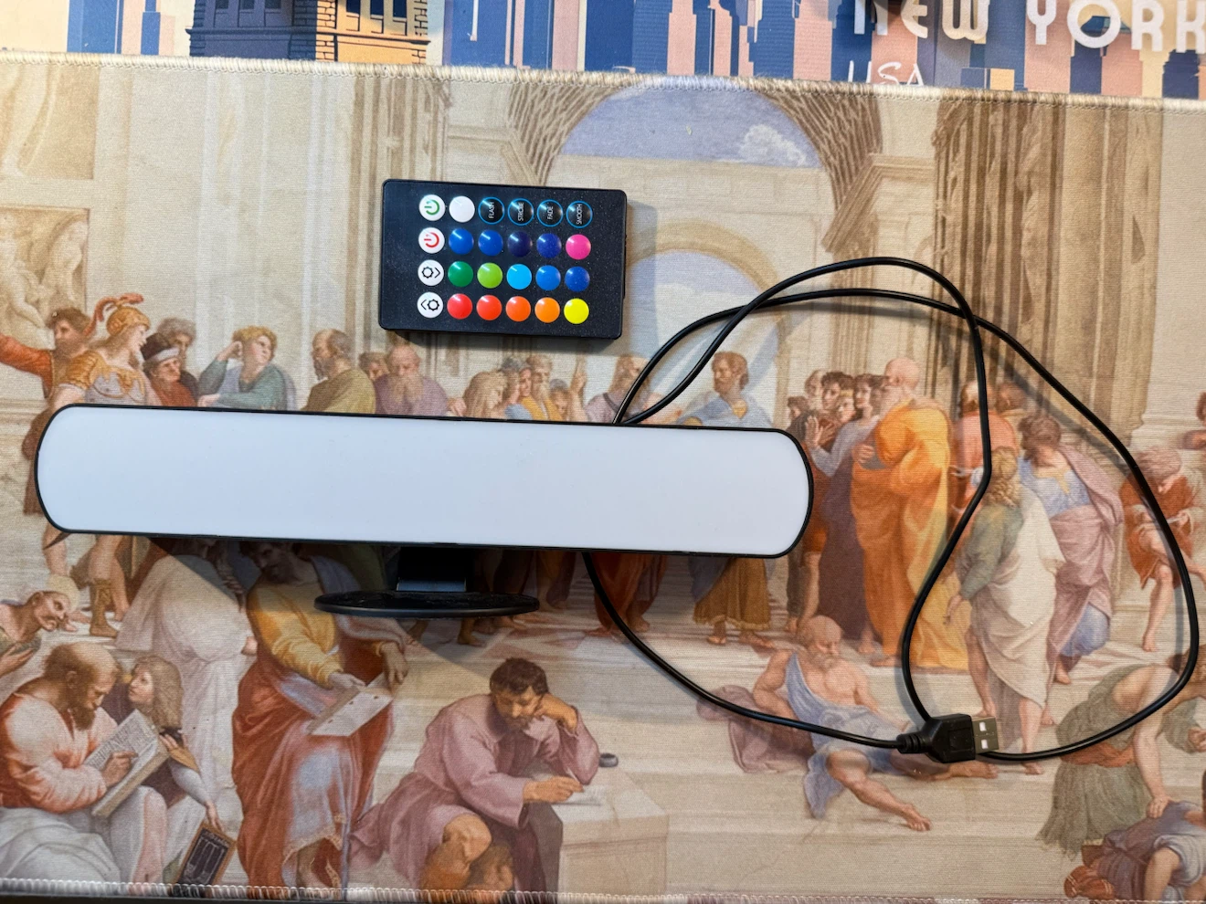 USB LED Light Bar with Remote Control