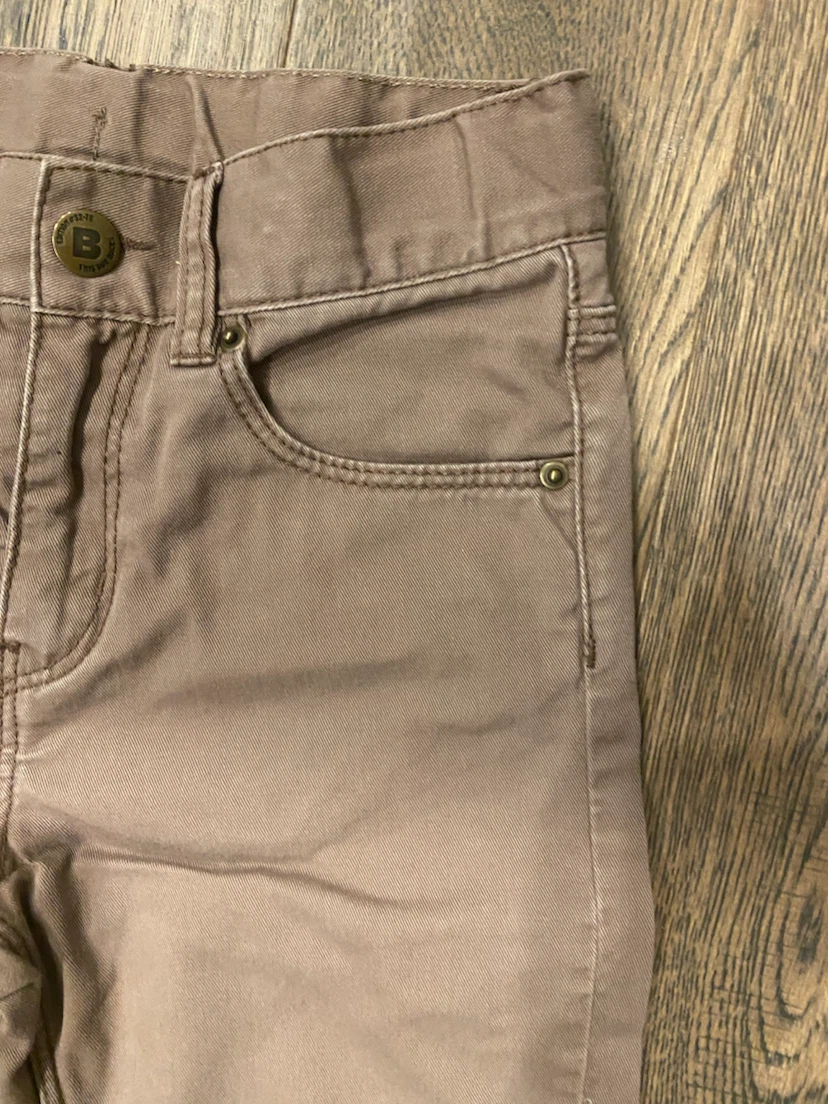 H&M Boys Cotton Tan Chino Pants 7-8Y - photo 4