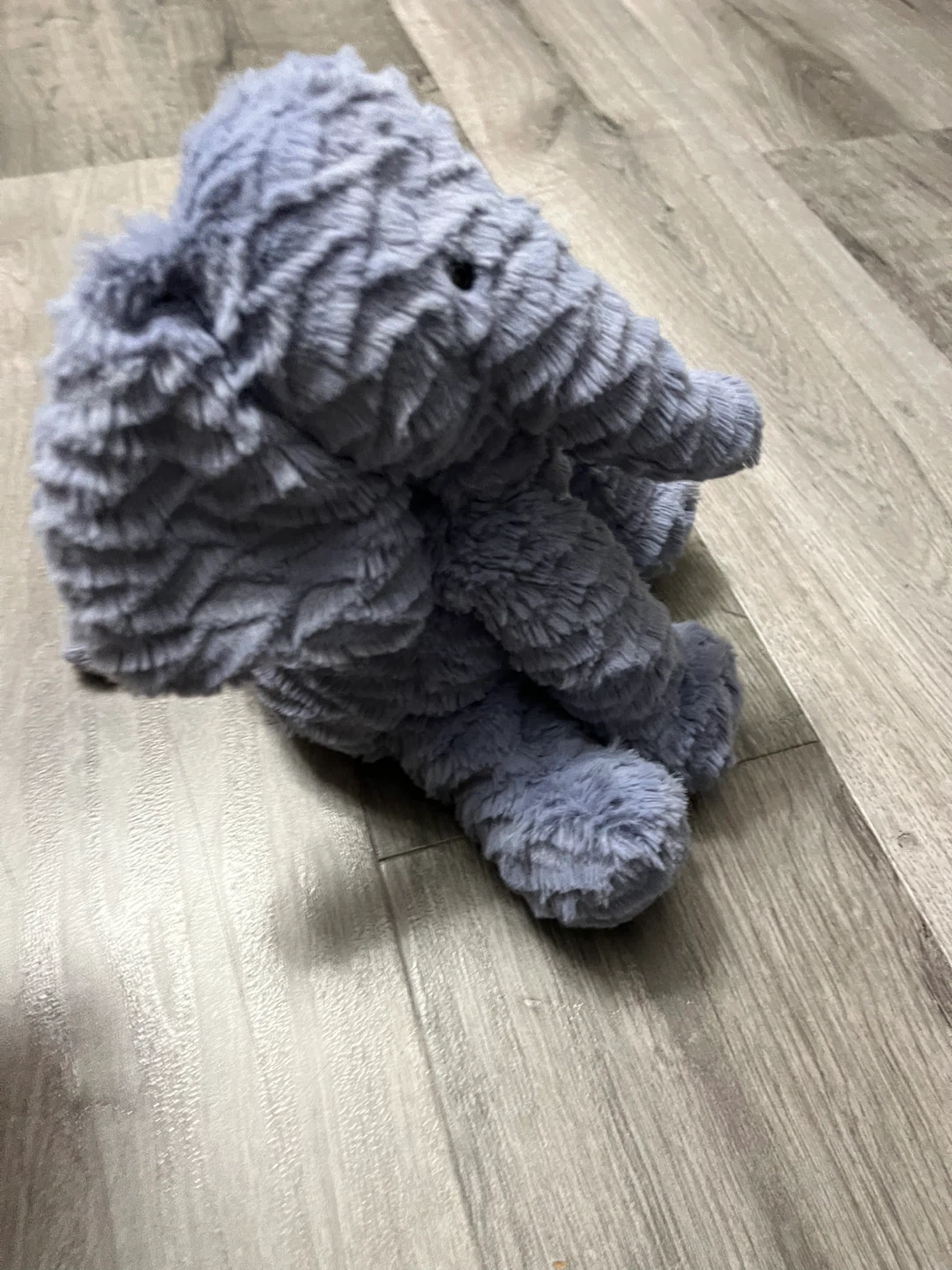 Jellycat Little Snowman Plush Toy and blue elephant - photo 2
