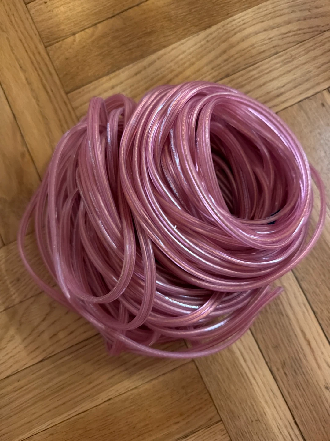 Pink Flexible Tubing