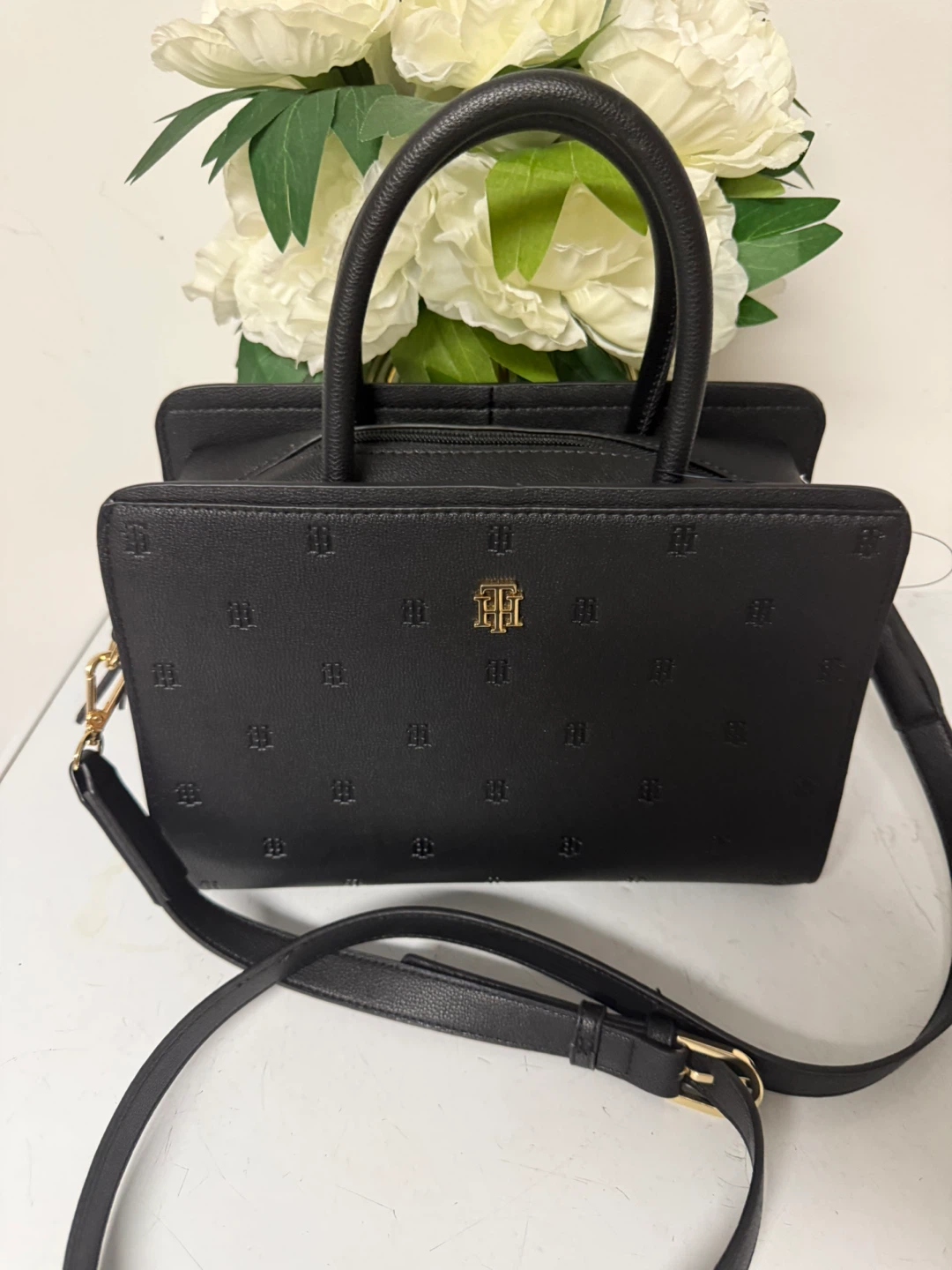Tommy Hilfiger Black Tote Bag