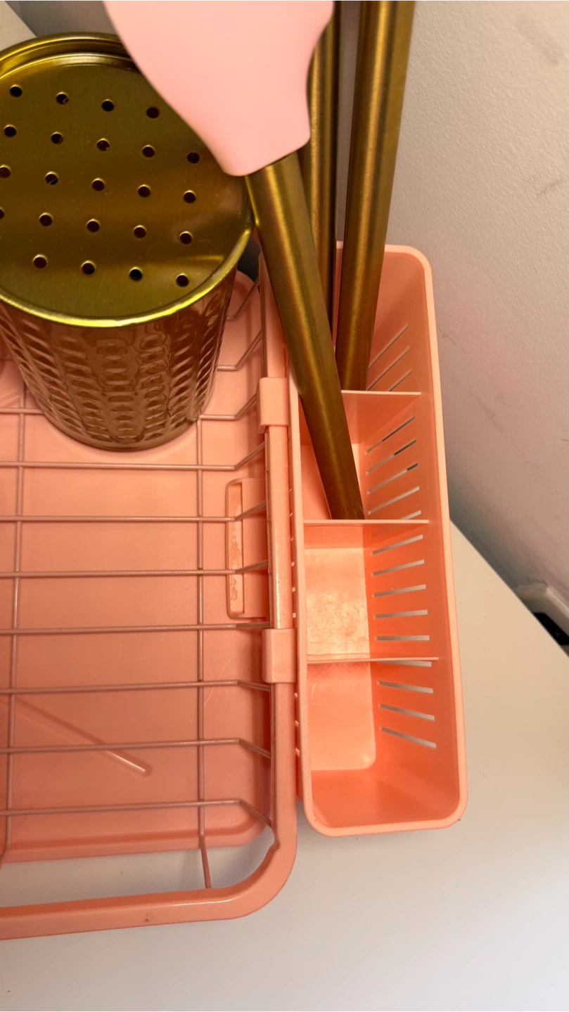 Pink Dish Drying Rack - photo 4