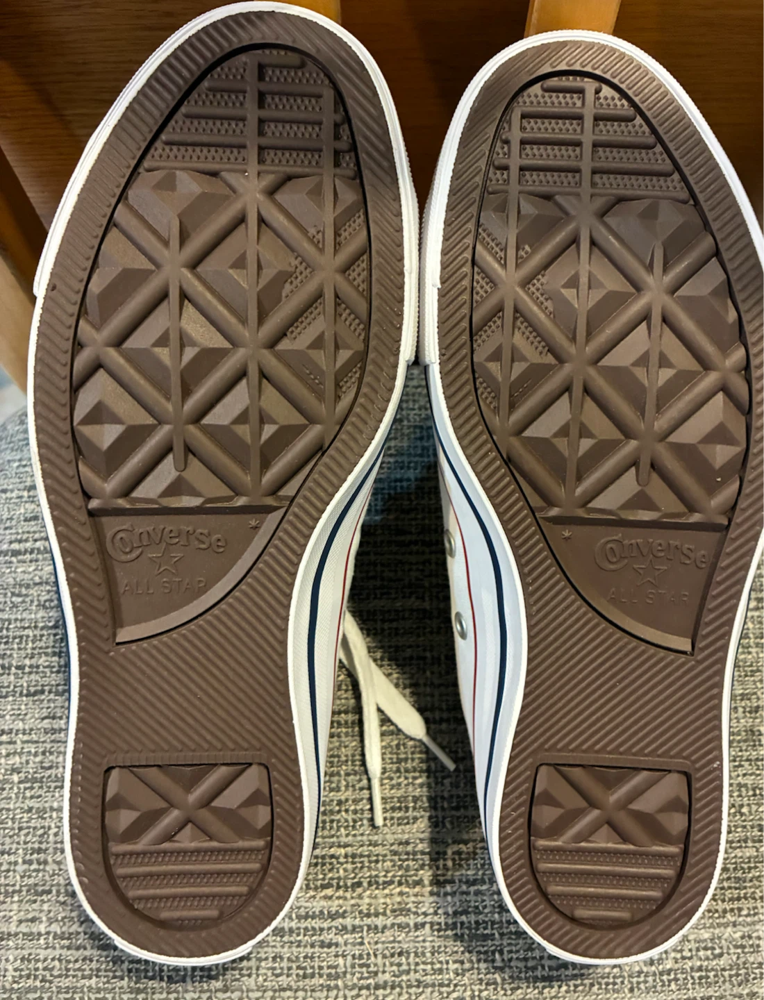 New Converse All Star White Canvas Shoes - photo 2