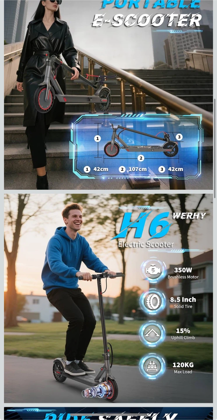 WERHY Electric Scooter - photo 3