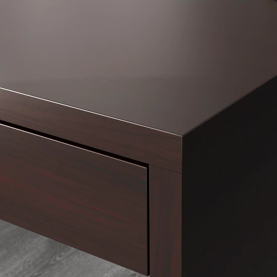 IKEA MICKE Desk, 55” Dark Brown - photo 2