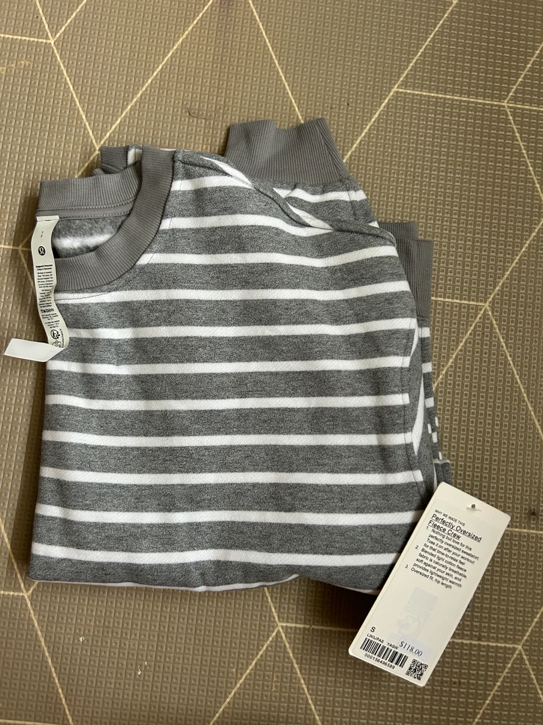 Lululemon Perfectly Oversized Fleece Crew Sweatshirt