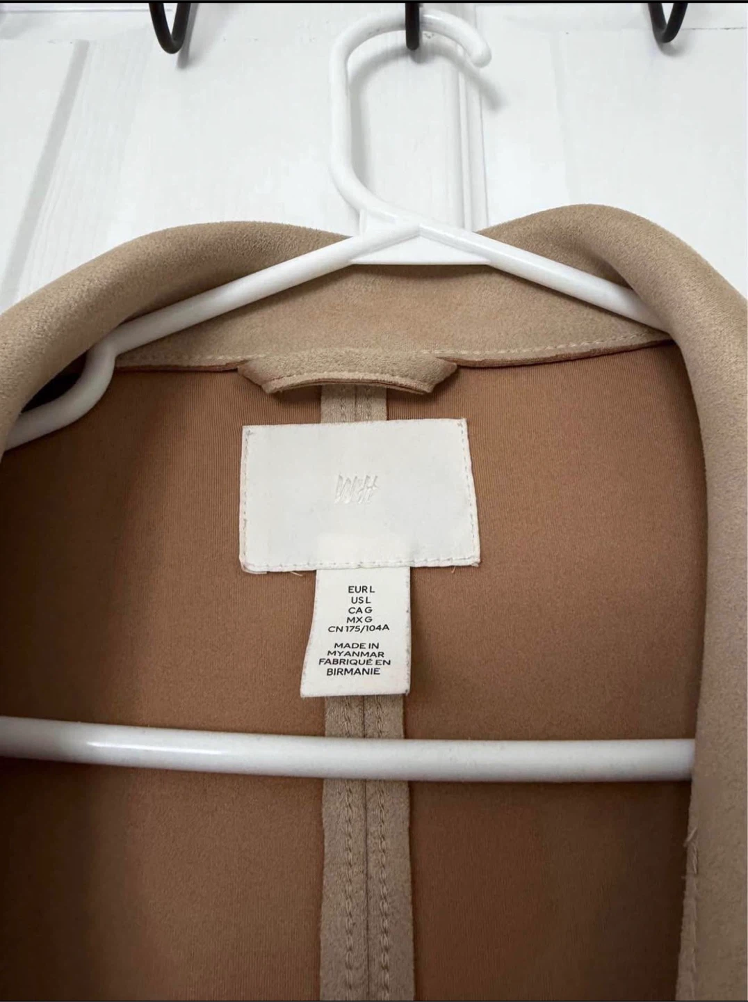 H&M Suede Trench Coat - photo 2