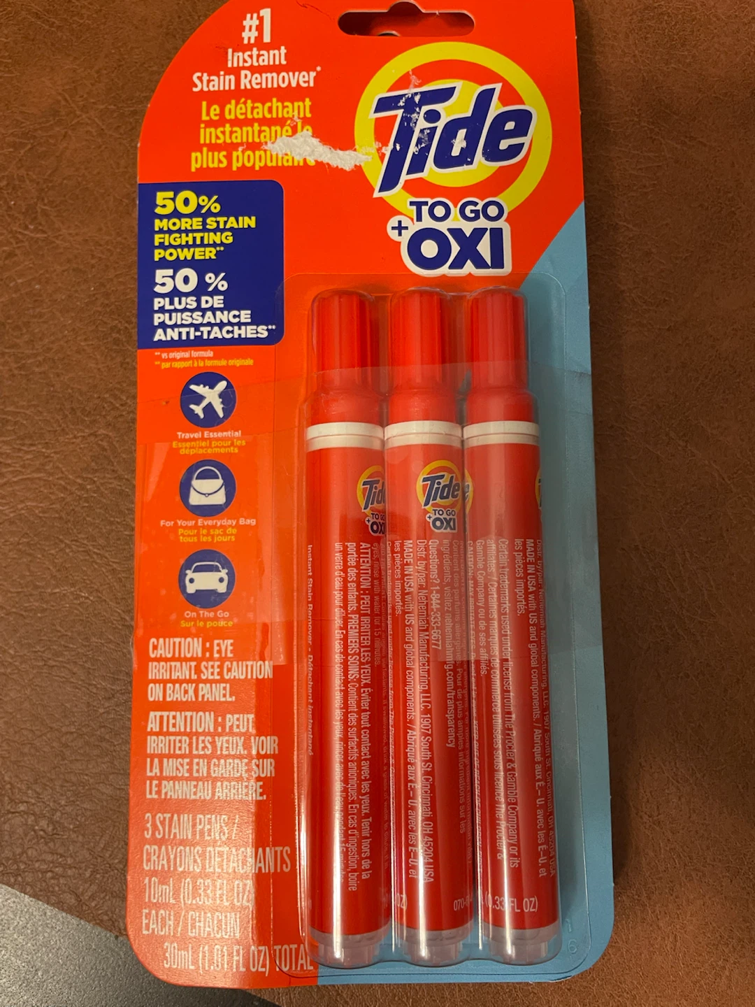 Tide To Go Oxi Stain Remover Pens (3 Pack)