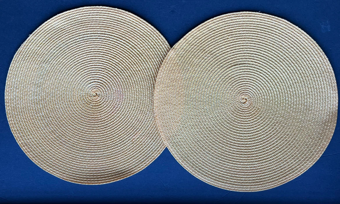 Round Woven Placemats (Set of 2) - photo 2