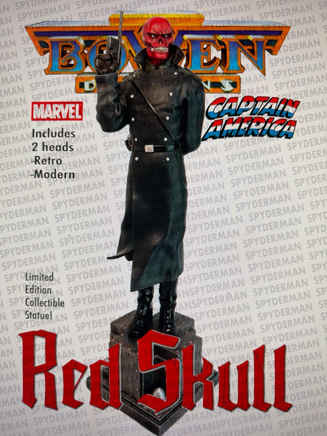 Marvel Captain America Red Skull Limited Edition Statue