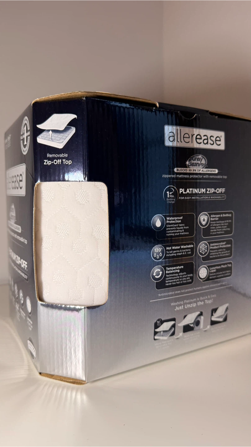 Allerease Purely Clean Pro Queen Mattress Protector - photo 3