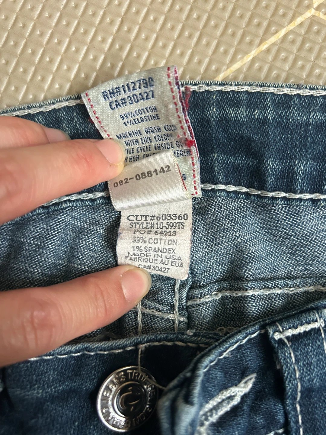 True Religion Jeans Size 29 - photo 3