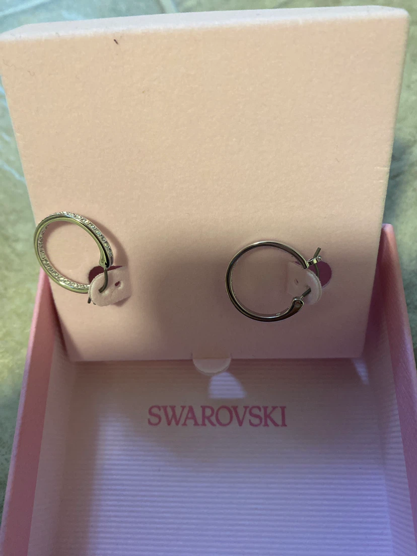 Swarovski Hoop Earrings