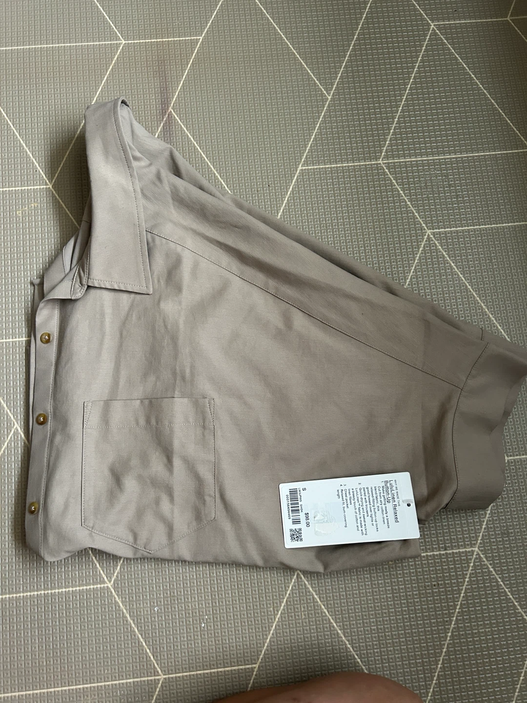 Lululemon Lululinen Relaxed Button-Up Shirt