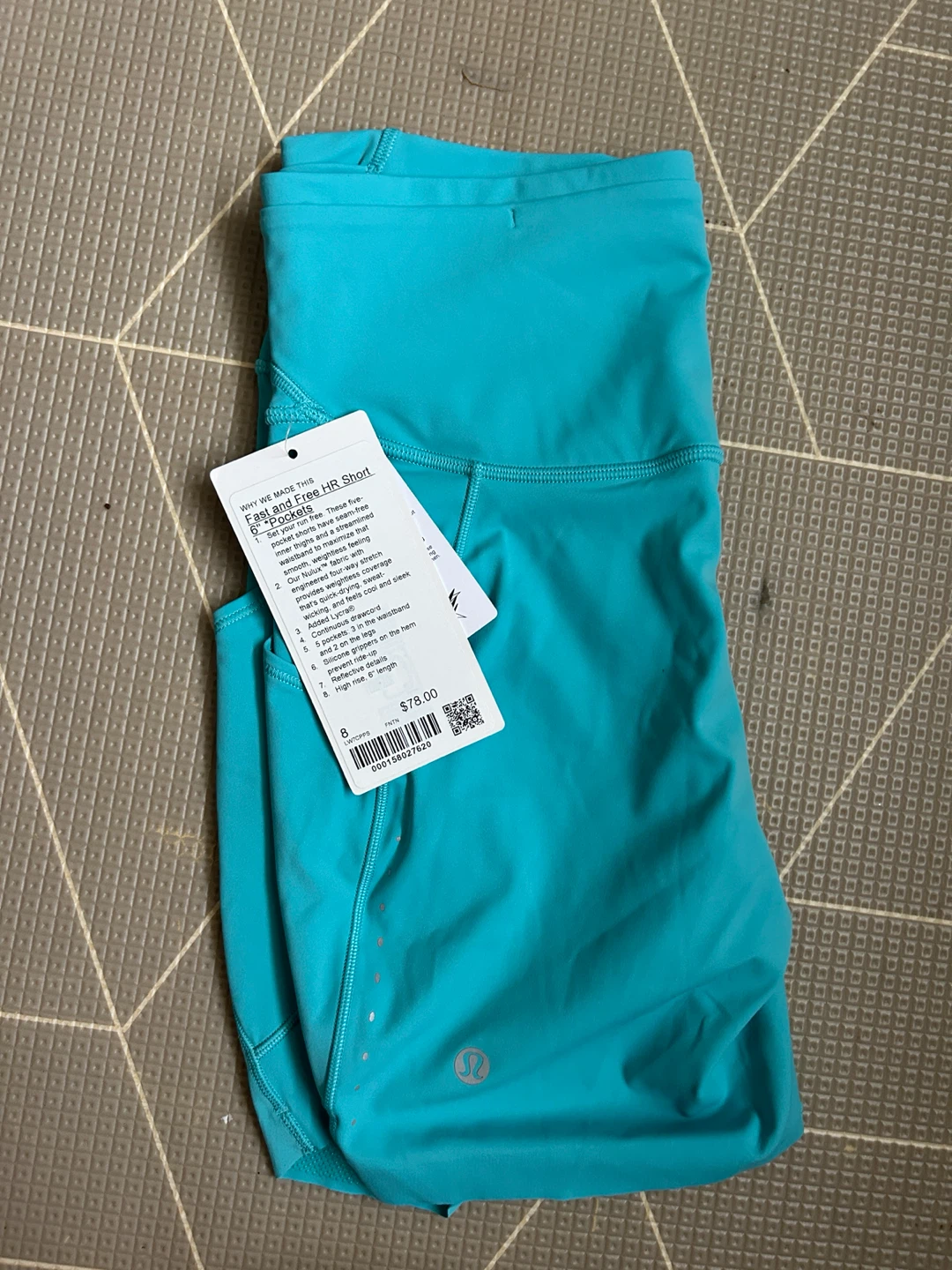 Lululemon Fast and Free High-Rise Short 6"